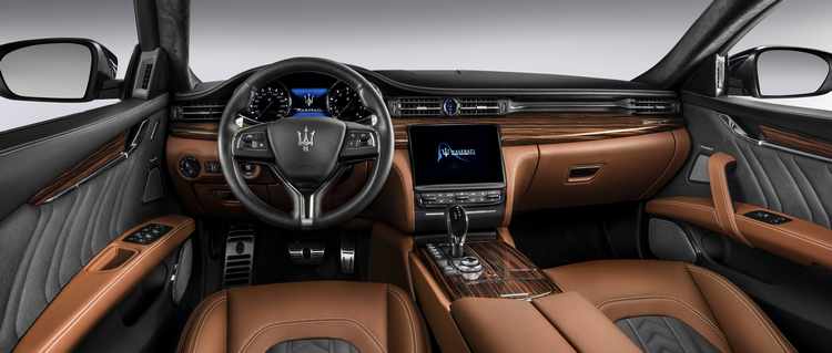 Maserati Quattroporte 2016 S Q4 GranLusso Zegna Edition interior