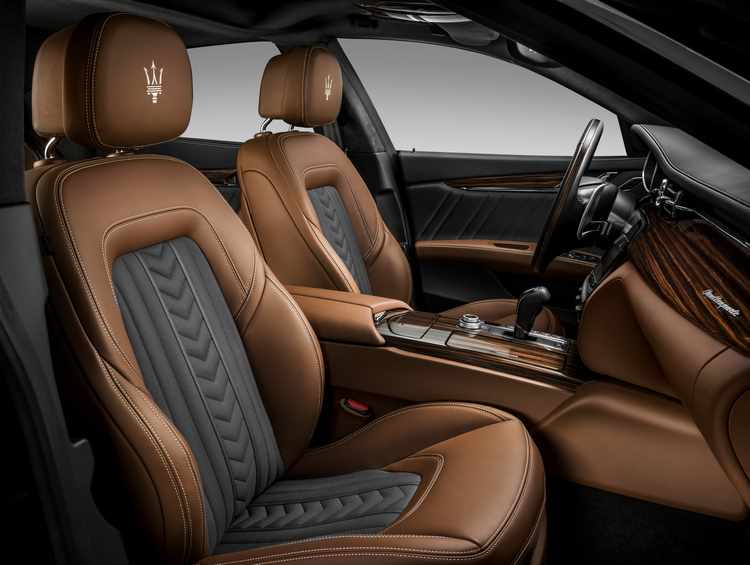 Maserati Quattroporte S Q4 GranLusso Zegna Edition interior