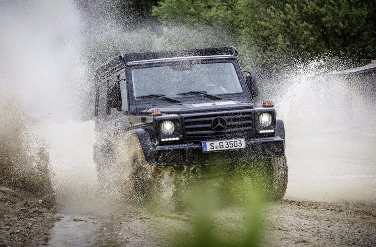 Mercedes-Benz G350d Profesional, nacido para ensuciarse