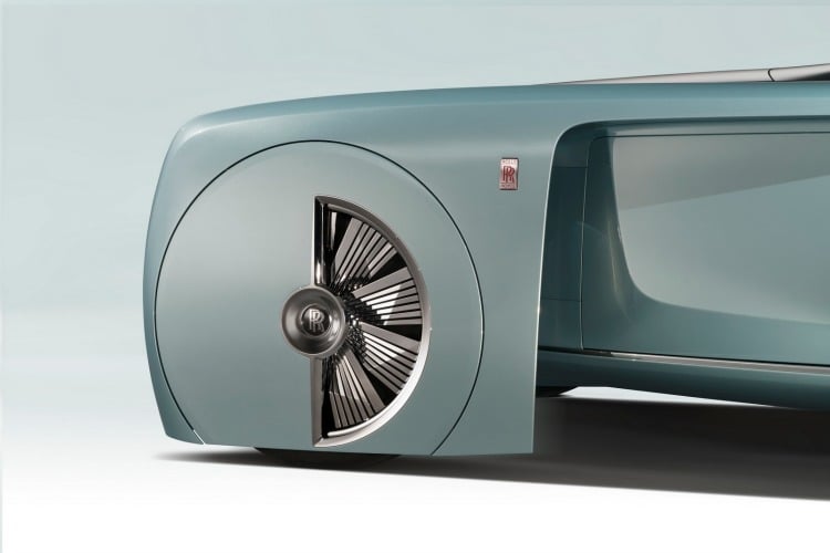 Rolls Royce ha presentado como seran dentro de 100 años sus coches