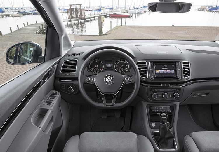 Nuevo Volkswagen Sharan interior