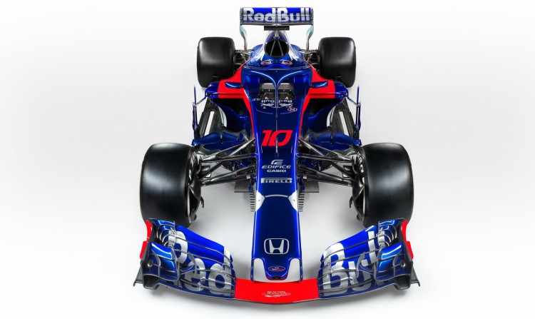 Red Bull Toro Rosso Honda de Fórmula 1 presenta el nuevo STR13